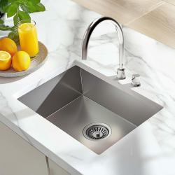 Waterevolution Flow 2-otvorová kuchyňská baterie nerezová ocel T151IE
