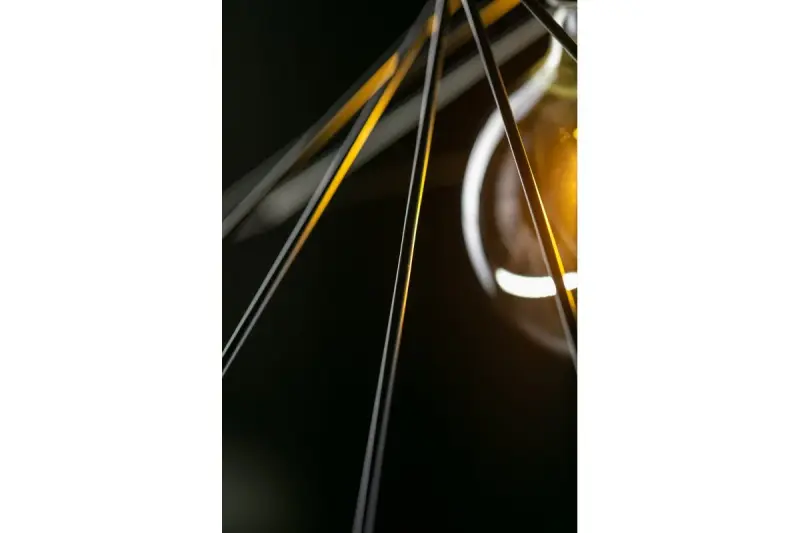 Dekor Tilia černá moderní dekorativní závěsná drátěná lampa 7849