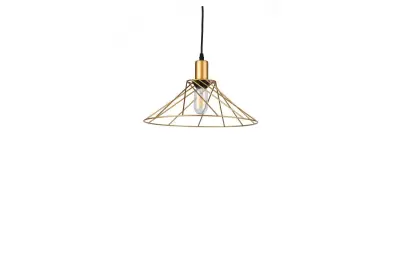Decor Tilia moderní zlatá dekorativní závěsná lampa 7863