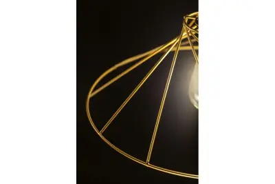 Decor Tilia moderní zlatá dekorativní závěsná lampa 7863