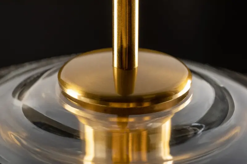 Dekorativní závěsná lampa Dekor Lime 339 mm vysoká, moderní, jantarová barva, 7924