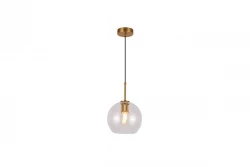 Decor Giglas kulovitá skleněná závěsná lampa 8013