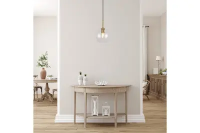 Decor Giglas kulovitá skleněná závěsná lampa 8013