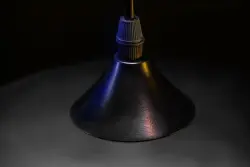 Dekor Lender moderní závěsná lampa z kovu a skla, šířka 250 mm 8433