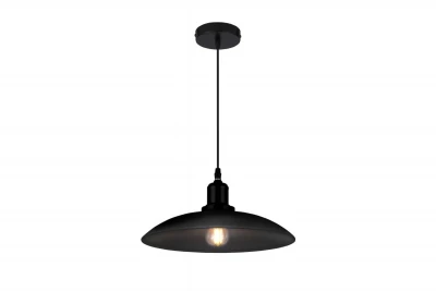 Decor Horizon matná černá industriální závěsná lampa 4512