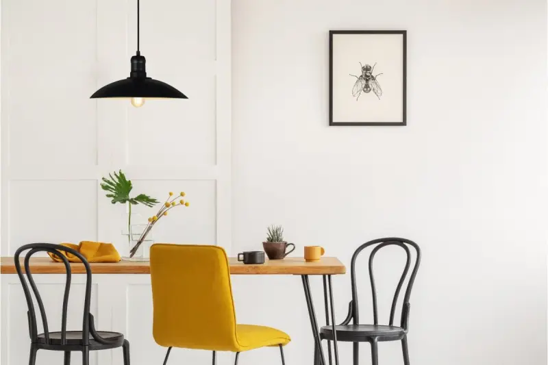 Decor Horizon matná černá industriální závěsná lampa 4512