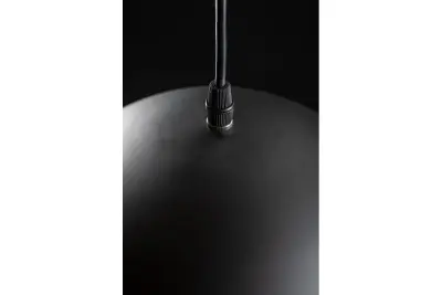 Dekor Katilu černá kovová závěsná lampa 1884