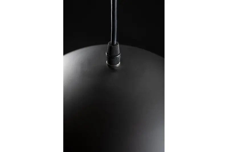 Dekor Katilu černá kovová závěsná lampa 1884