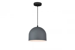 Decor Katilu šedá kovová závěsná lampa 2041