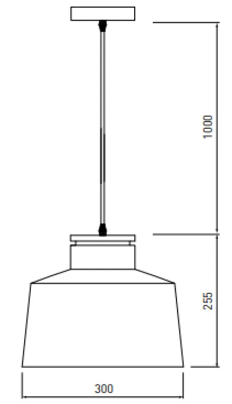 Decor Margus matná bílá kovová závěsná lampa s dřevěným doplňkem 3086