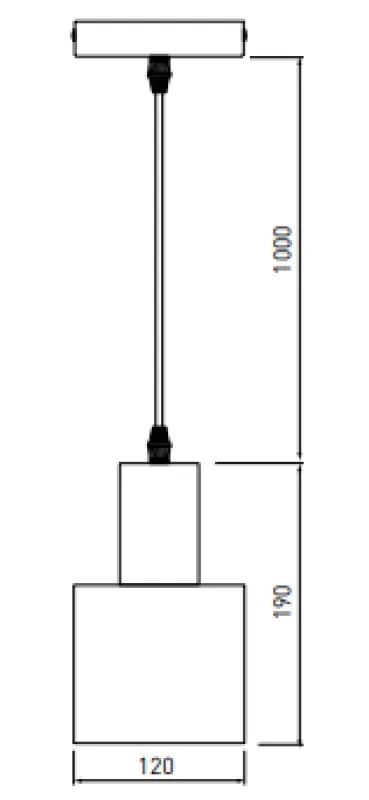 Dekor Selvia závěsná lampa měděná s mosazným povrchem, průměr 12 cm 3208