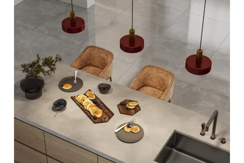 Decor Selvia závěsná lampa měď s mosazným povrchem průměr 20 cm 3222