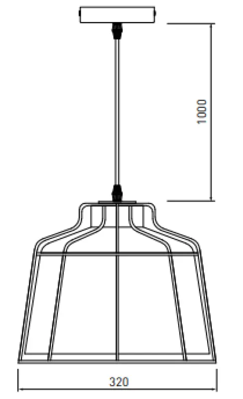 Decor Goa zelená závěsná lampa s dekorativním zlatým rámem 3499