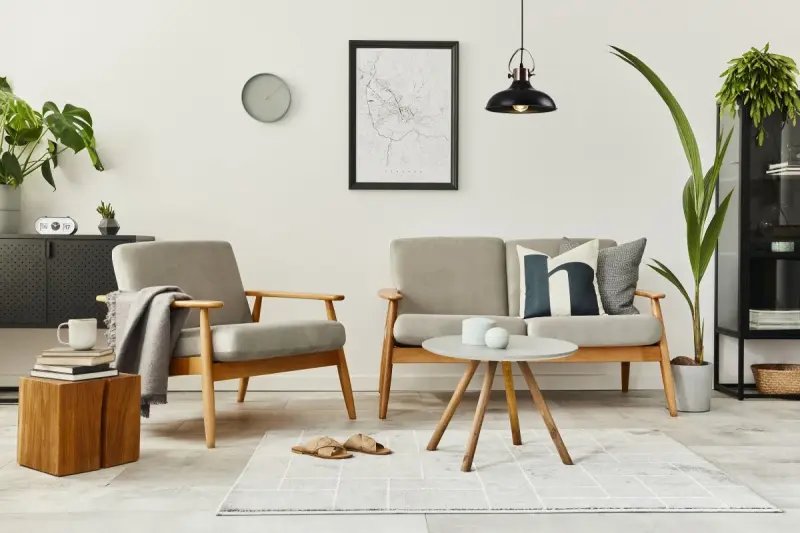 Decoreer Mees zwarte metalen hanglamp met kapbevestiging in de vorm van een petroleumlamp 2363