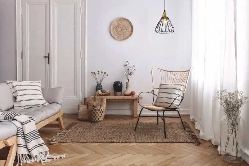 Deco Tess černá zlatá kovová kuželová drátěná závěsná lampa 2394