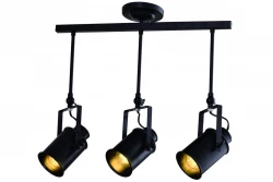 Závěsná lampa Decor Demir černá se 3 světelnými zdroji 4014