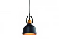 Decor Monroe moderní černozlatá závěsná lampa 6958
