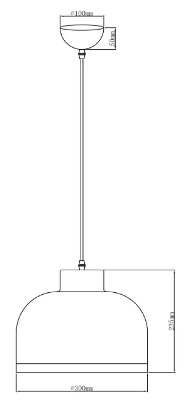 Decor Goldi černá zlatá moderní závěsná lampa průměr 30 cm 4090