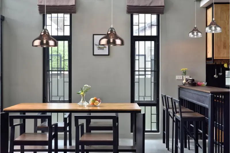 Decor Marite klasický závěsný lustr hnědé tónované sklo průměr 26 cm 7108