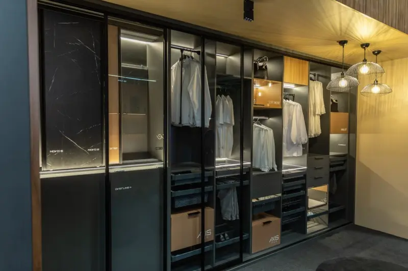 Decor Reto vintage černá závěsná lampa s drátěným stínidlem, průměr 50 cm, 4151