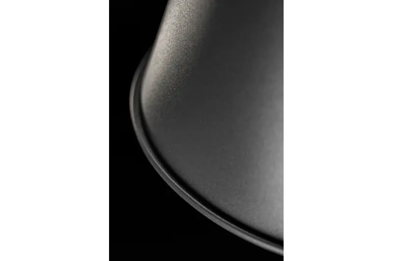 Decor Gianni stylová šedá měděná závěsná lampa průměr 22 cm 8051