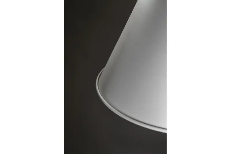 Dekor Gianni stylová bílá závěsná lampa, průměr 22 cm, 8075