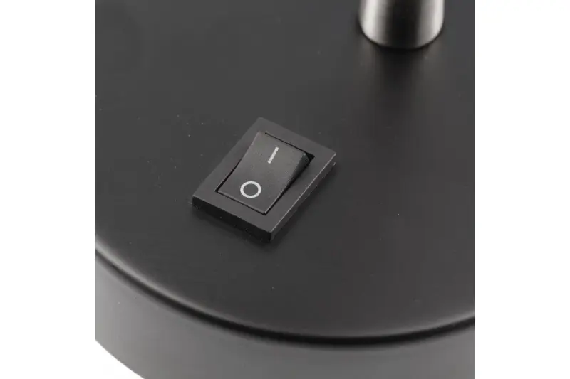 Decor Etore černá nástěnná lampa s kovovým ramenem, průměr 11 cm, 1860