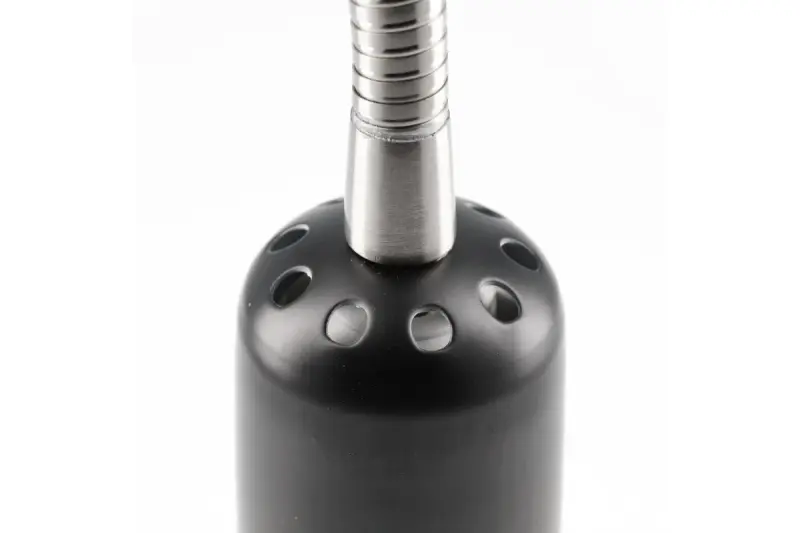 Decor Etore černá nástěnná lampa s kovovým ramenem, průměr 11 cm, 1860