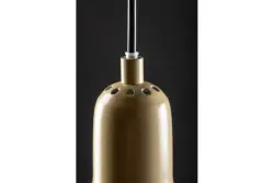 Etore beige závěsná lampa s černým kabelem 2089