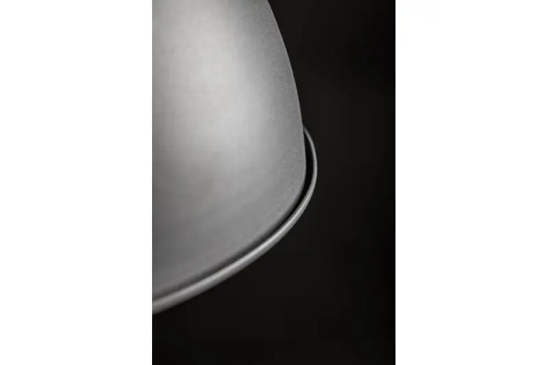 Decor Dante černá matná závěsná lampa s bílým vnitřkem průměr 27,5 cm 2119