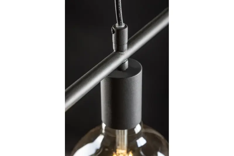 Decor Lija šedé jednopatrové čtvercové závěsné svítidlo 2836