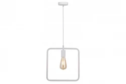 Hanglamp Lija wit eenpunts vierkant 2690
