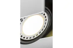 Decor Verso černobílá stropní lampa s pohyblivou hlavou, 1 světelný zdroj 4236