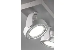 Decore Wally stropní nebo nástěnná lampa, bílá, s pohyblivou hlavou, 2 světelné zdroje 4373