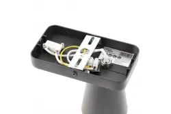 Decor Elli moderní černá nástěnná lampa s vypínačem a 1 světelným zdrojem 4533