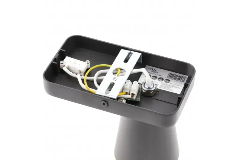 Decor Elli moderní černá nástěnná lampa s vypínačem a 1 světelným zdrojem 4533