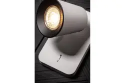 Deco Elli moderní bílá nástěnná lampa s vypínačem 4434