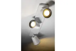 Decor Elli moderní bílá stropní lampa se 3 světelnými zdroji 4502
