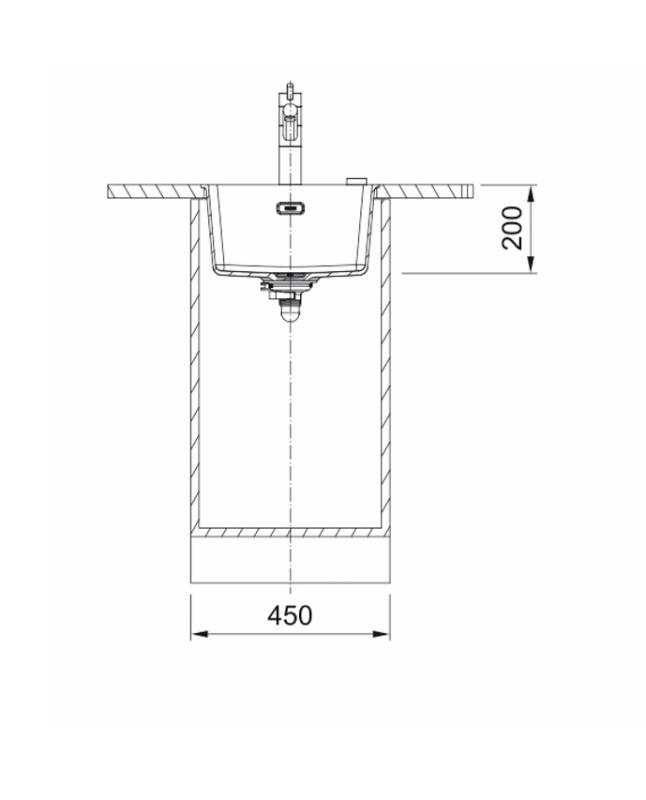 Franke Maris MRG 210-37 Fragranite ústřicový dřez na rovné montáži