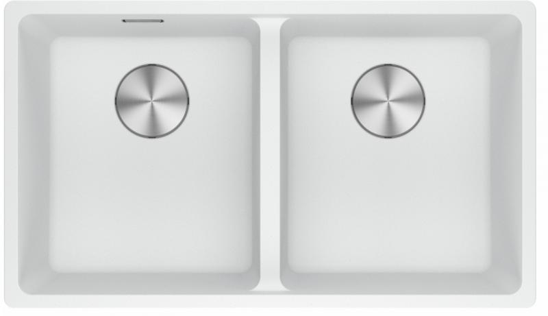 Franke Maris MRG 220-35-35 Fragranite Polar white dvojitý dřez s plochou montáží