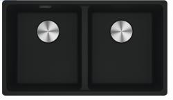 Franke Maris MRG 220-35-35 Fragranite Matt black dvojitý dřez pro rovnou montáž