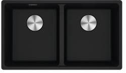 Franke Maris MRG 220-35-35 Fragranite onyx dvojitý dřez pro rovnou montáž
