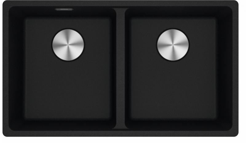 Franke Maris MRG 220-35-35 Fragranite onyx dvojitý dřez ploché vestavby