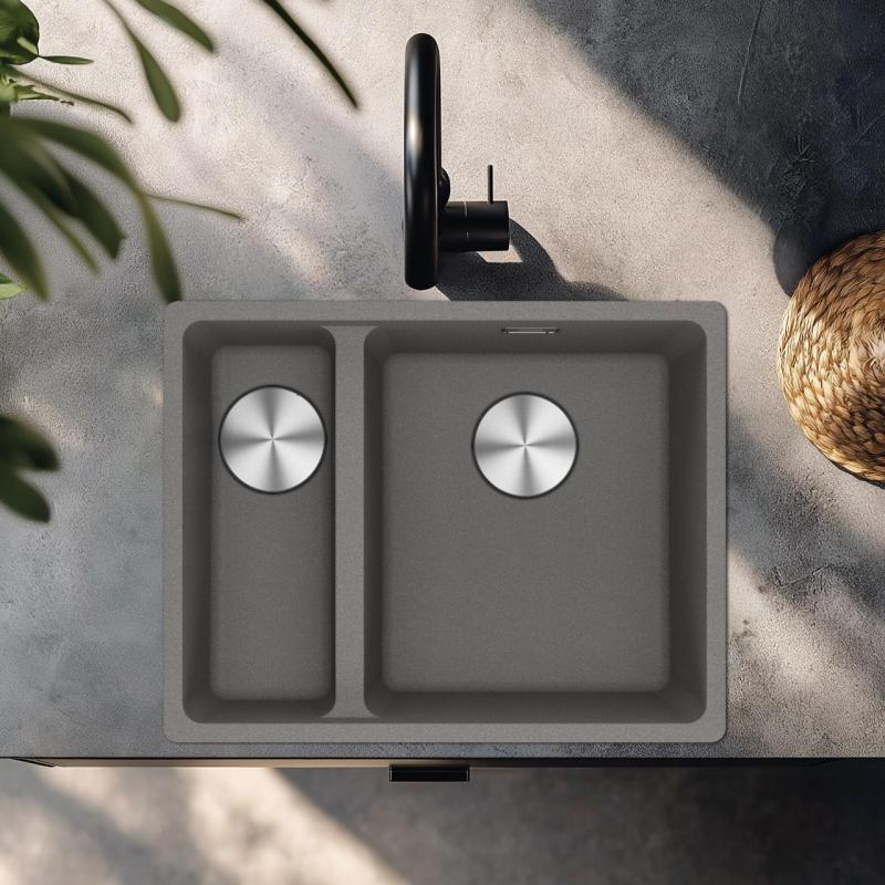 Franke Maris MRG 260-34-15 Fragranite Stone šedý dřez Pravá strana ploché vestavby