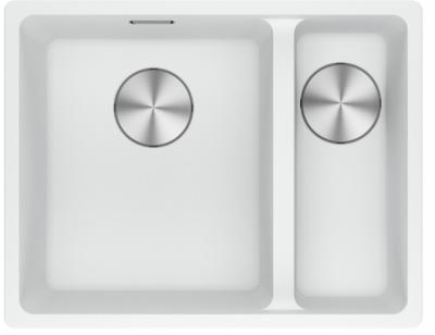Franke Maris MRG 160-34-15 Fragranite Polar White sink Left undermount