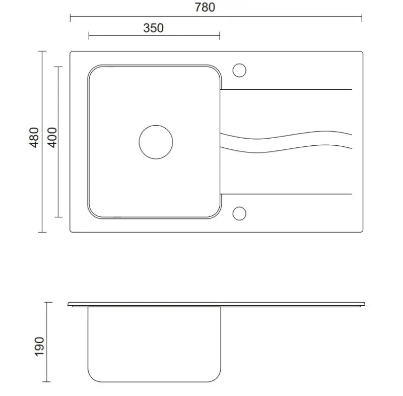 Quadri Fusion nástavbový nerezový dřez s odkapávačem z bílého granitu 78x48 oboustranný 1208957868