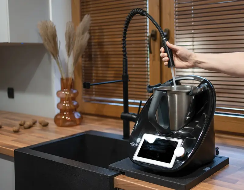 Aquadesign Unix granitový odkapávač 35x35cm černý 1208958214