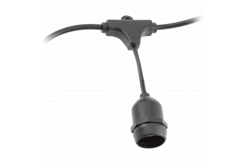 Decorační Zahradní Světelný Řetěz 10m AC220-240V 50-60Hz 10xE27 2x0,75mm 1208958646