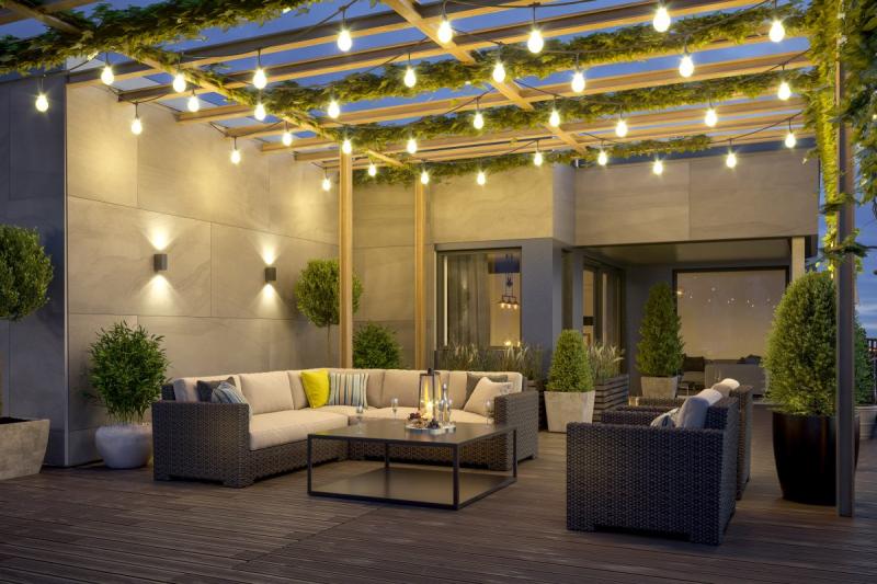 Decorační Zahradní Světelný Řetěz 10m AC220-240V 50-60Hz 10xE27 2x0,75mm 1208958646