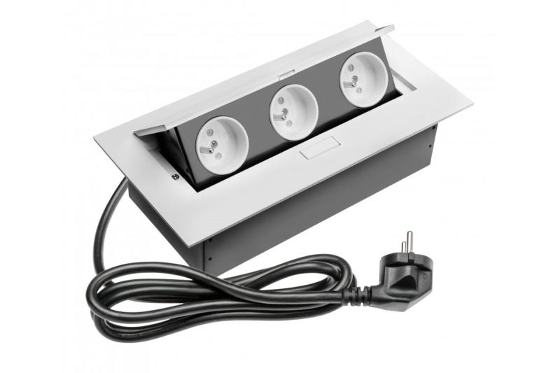 Obdélníková zapuštěná zásuvka 1208958681